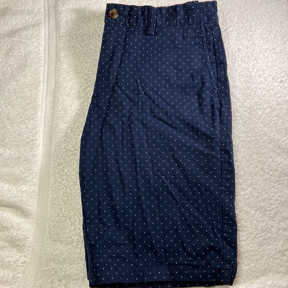 Navy blue/ white dot/ shorts